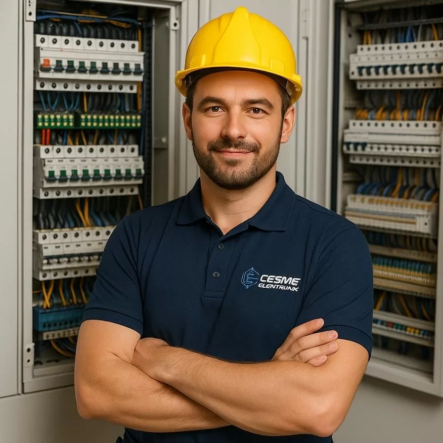 Çeşme Elektrikçi – profesyonel elektrik arıza, tesisat ve aydınlatma hizmetleri görseli